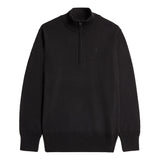 G-STAR Herren Strickpullover mit Henley-Kragen - Premium Core Half Zip Knit, einfarbig