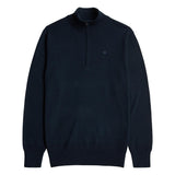 G-STAR Herren Strickpullover mit Henley-Kragen - Premium Core Half Zip Knit, einfarbig