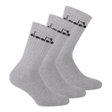 Diadora Unisex Tennissocken - 3er Pack, Logo