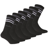 Diadora Unisex Tennissocken - 6er Pack, Logo, Streifen