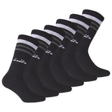Diadora Unisex Tennissocken - 6er Pack, Logo, Streifen