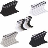 Diadora Unisex Tennissocken - 6er Pack, Logo, Streifen