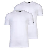 DSQUARED2 Herren T-Shirts, 2er Pack, Rundhals - TWIN-PACK T-SHIRT, Cotton Stretch