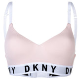 DKNY Damen Bustier  - Bra, Triangel BH, Logo, einfarbig