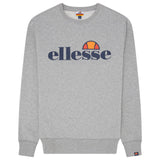 ellesse Herren Sweatshirt SUCCISO - Sweater, Rundhals, Langarm, Logo-Print