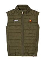 ellesse Herren Stepp-Weste BARDY - Gilet, ärmellos, Stehkragen, Reißverschluss