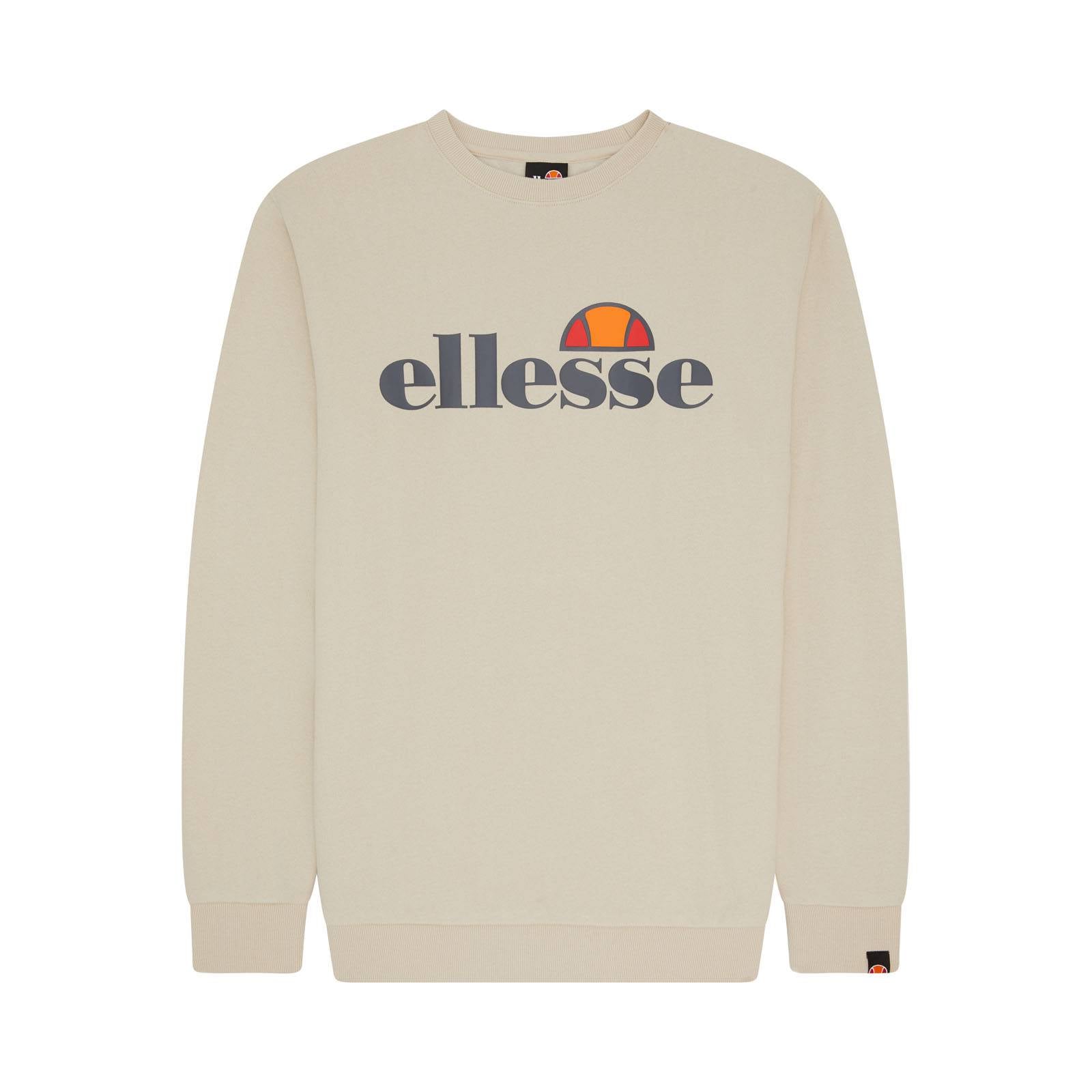 ellesse Herren Sweatshirt SUCCISO - Sweater, Rundhals, Langarm, Logo-Print