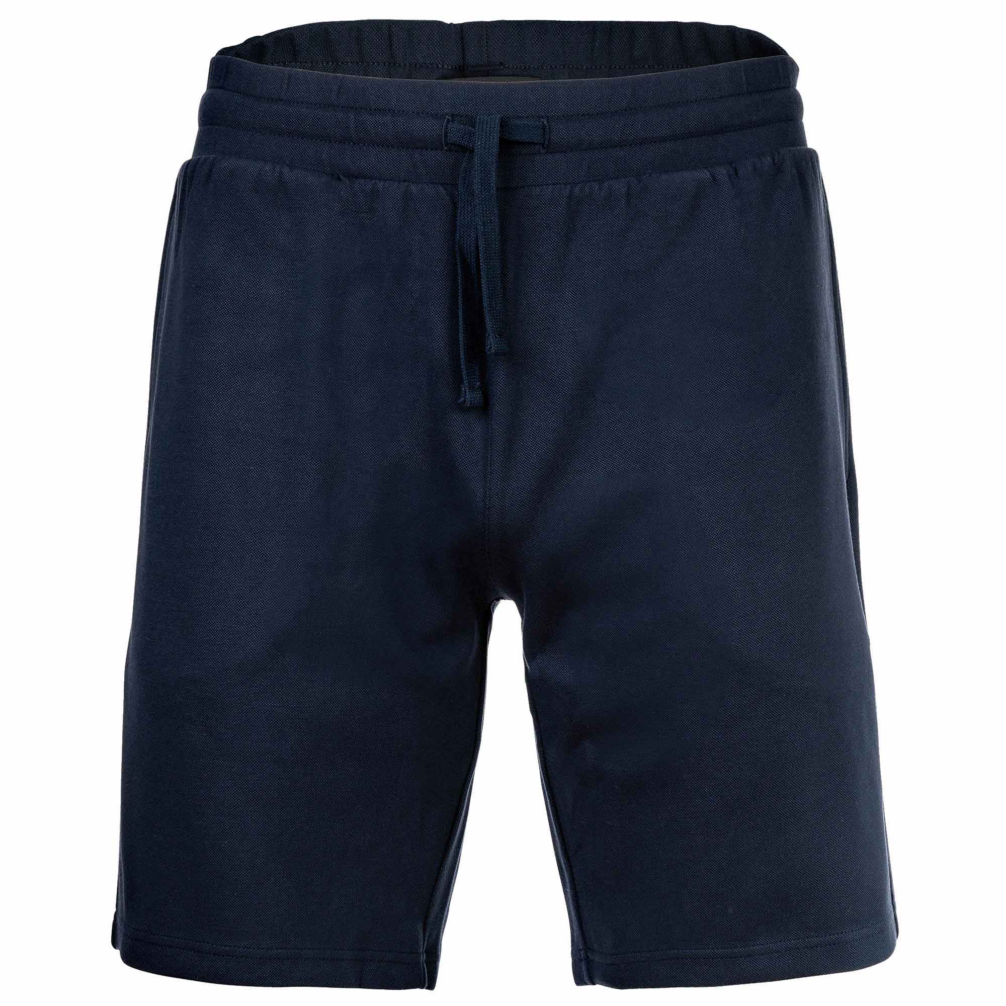EMPORIO ARMANI Herren Sweatshorts - ICONIC PIQUET, Bermuda, Pique, Material-Mix