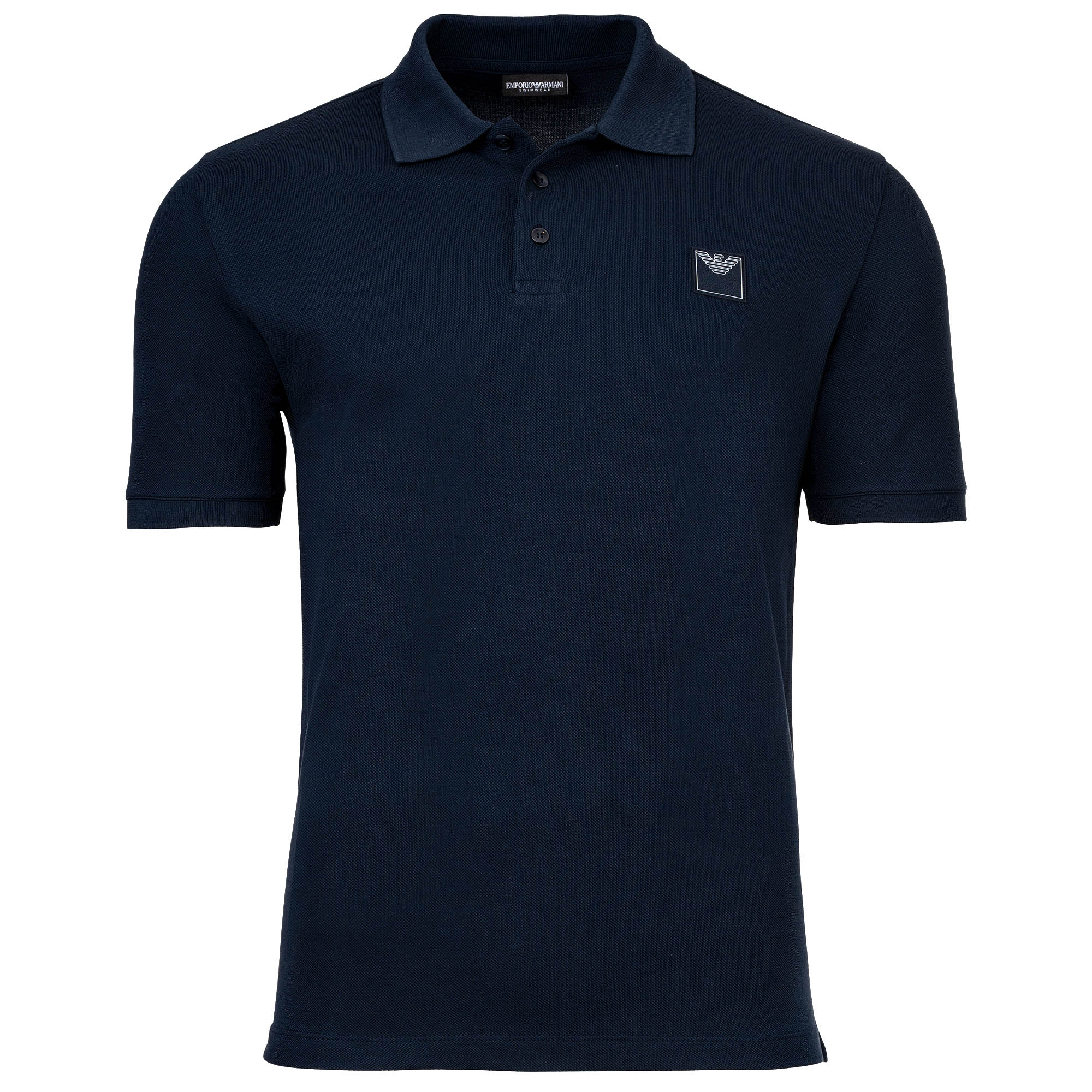 EMPORIO ARMANI Herren Poloshirt - ESSENTIAL, Pique, Regular Fit, Cotton, uni