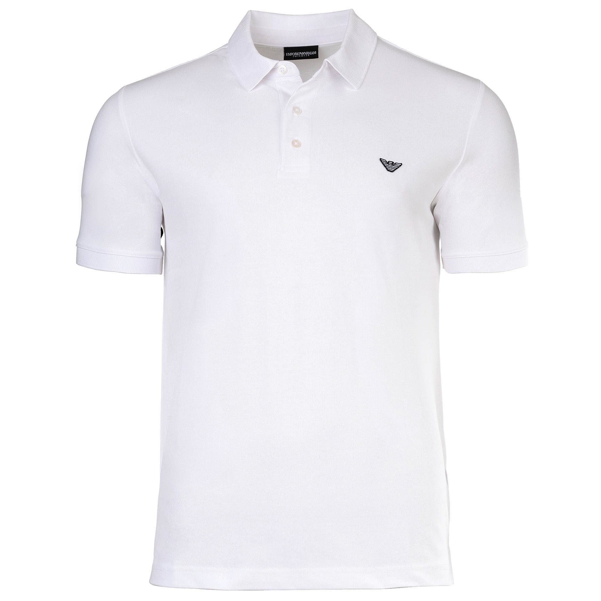 EMPORIO ARMANI men's polo shirt – ESSENTIAL, piqué, regular fit, cotton stretch