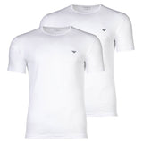 EMPORIO ARMANI Men's T-Shirts, 2-Pack - SOFT TOUCH BAMBOO VISCOSE, Round Neck, Stretch Viscose