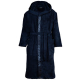 EMPORIO ARMANI Herren Bademantel - SPONGE, Bathrobe, Logo, Frottier, Cotton