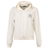 EMPORIO ARMANI Damen Sweatjacke mit Kapuze - ICONIC LIGHT TERRY, Hooded Full Zip Sweatshirt