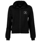 EMPORIO ARMANI Damen Sweatjacke mit Kapuze - ICONIC LIGHT TERRY, Hooded Full Zip Sweatshirt