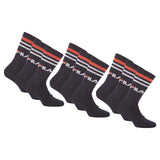 FILA Unisex Socks 9 pairs - Street, Sport, Lifestyle, Socks Set, Stripes, 35-46