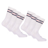 FILA Unisex Socken 6 Paar - Street, Sport, Lifestyle, Socks Set, Stripes (2x 3 Paar)