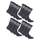 FILA Unisex Socken 12 Paar - Street, Sport, Lifestyle, Socks Set, Stripes (4x 3 Paar)