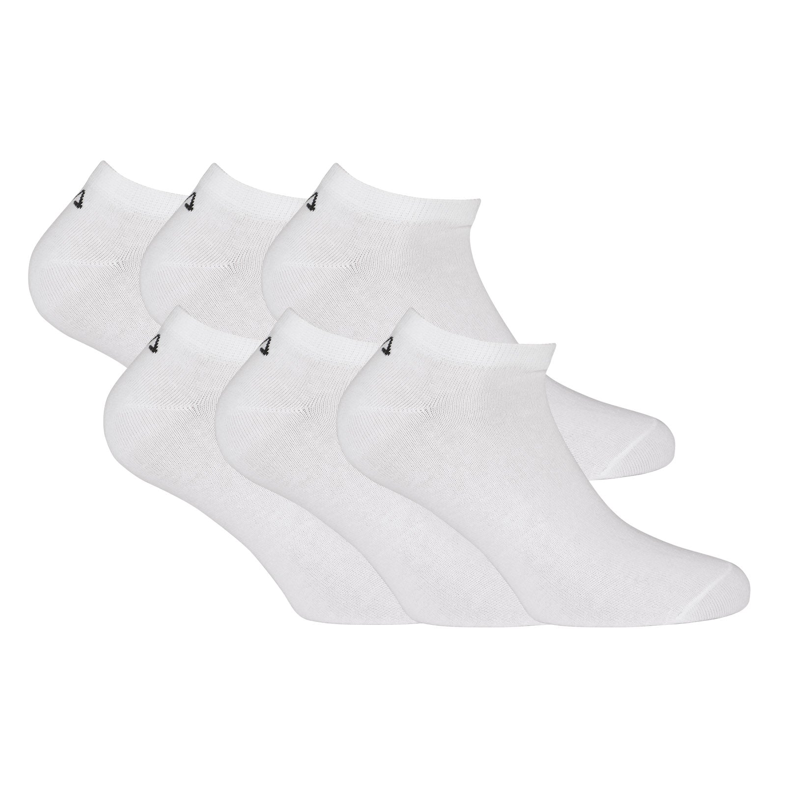 FILA Invisible Sneakers Socks unisex, 6 pairs - short socks, logo cuff (2x 3-Pack)