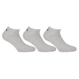FILA Invisible Sneakers Socken Unisex, 3 Paar - Kurzsocken, Logobund, uni, 35-46