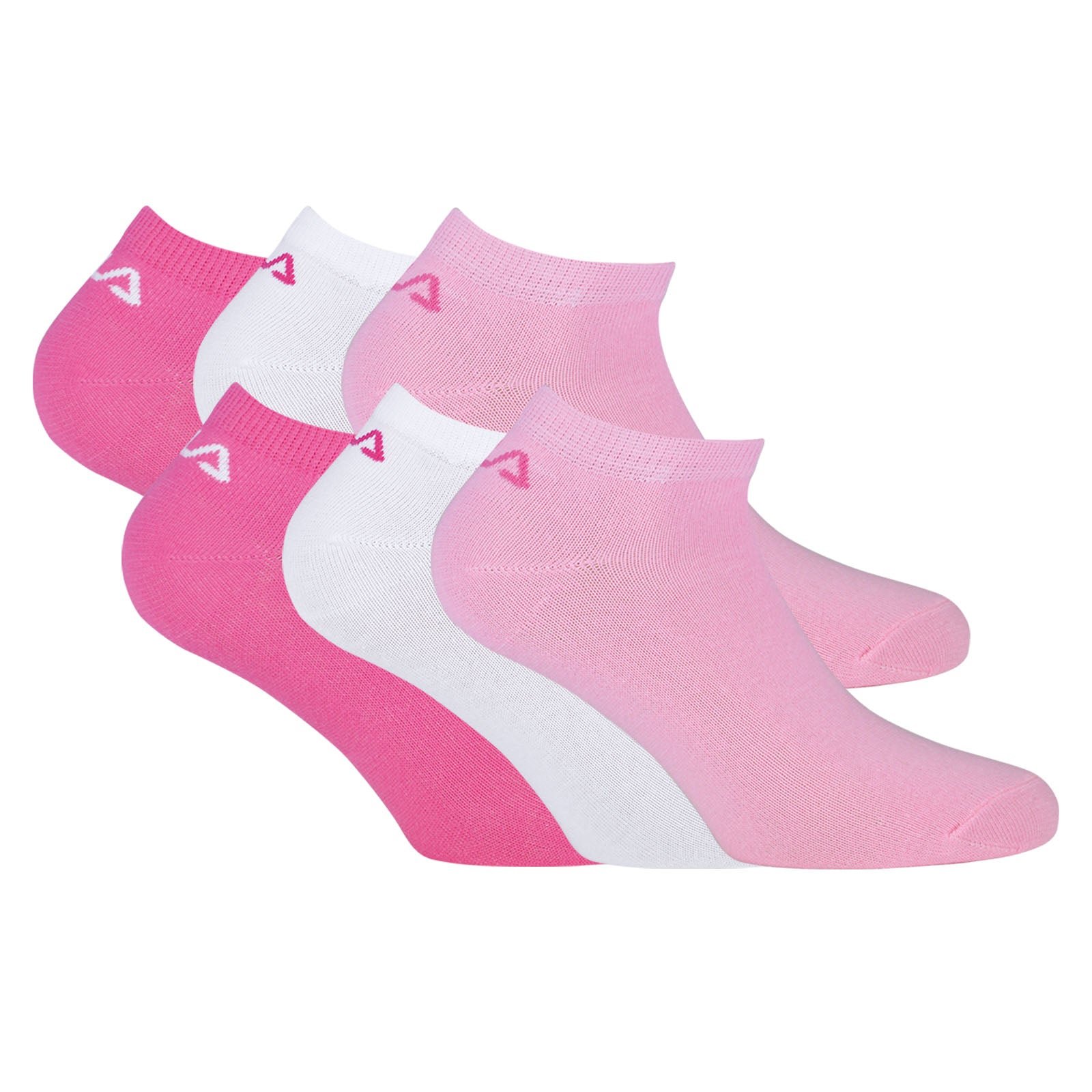 FILA Invisible Sneakers Socks unisex, 6 pairs - short socks, logo cuff (2x 3-Pack)
