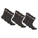 FILA Unisex Socken 9 Paar - Tennissocken, Crew Socks, Frottee, Sport (3x3-Pack)