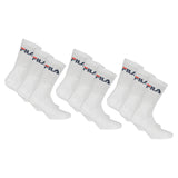 FILA Unisex Socken 9 Paar - Tennissocken, Crew Socks, Frottee, Sport (3x3-Pack)