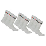 FILA Unisex Socken 9 Paar - Tennissocken, Crew Socks, Frottee, Sport (3x3-Pack)