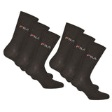 FILA Unisex socks, 6 pairs - Stockings, Street, Sport, Socks Set, Logo (2x 3 Pack)