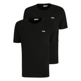 FILA Herren T-Shirt, 2er Pack - BROD Tee, Rundhals, Kurzarm, Logo