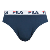 FILA Herren Slip - Briefs, Logobund, Urban, Cotton Stretch, einfarbig, S-2XL