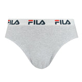 FILA Herren Slip - Briefs, Logobund, Urban, Cotton Stretch, einfarbig, S-2XL