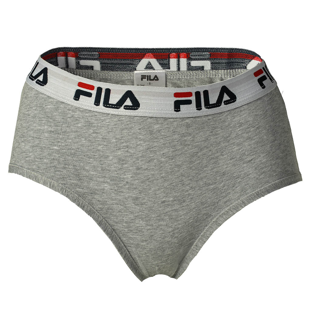 FILA Ladies Hipster Briefs - Pants, Logo waistband, Cotton Stretch, unicoloured, XS-XL