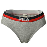 FILA Damen Strings, Vorteilspack - Regular Waist, Logo-Bund, Cotton Stretch, XS-XL