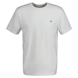 GANT Herren T-Shirt - REGULAR SHIELD, Rundhals, kurzarm, Baumwolle, Stickerei