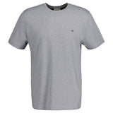 GANT Herren T-Shirt - REGULAR SHIELD, Rundhals, kurzarm, Baumwolle, Stickerei