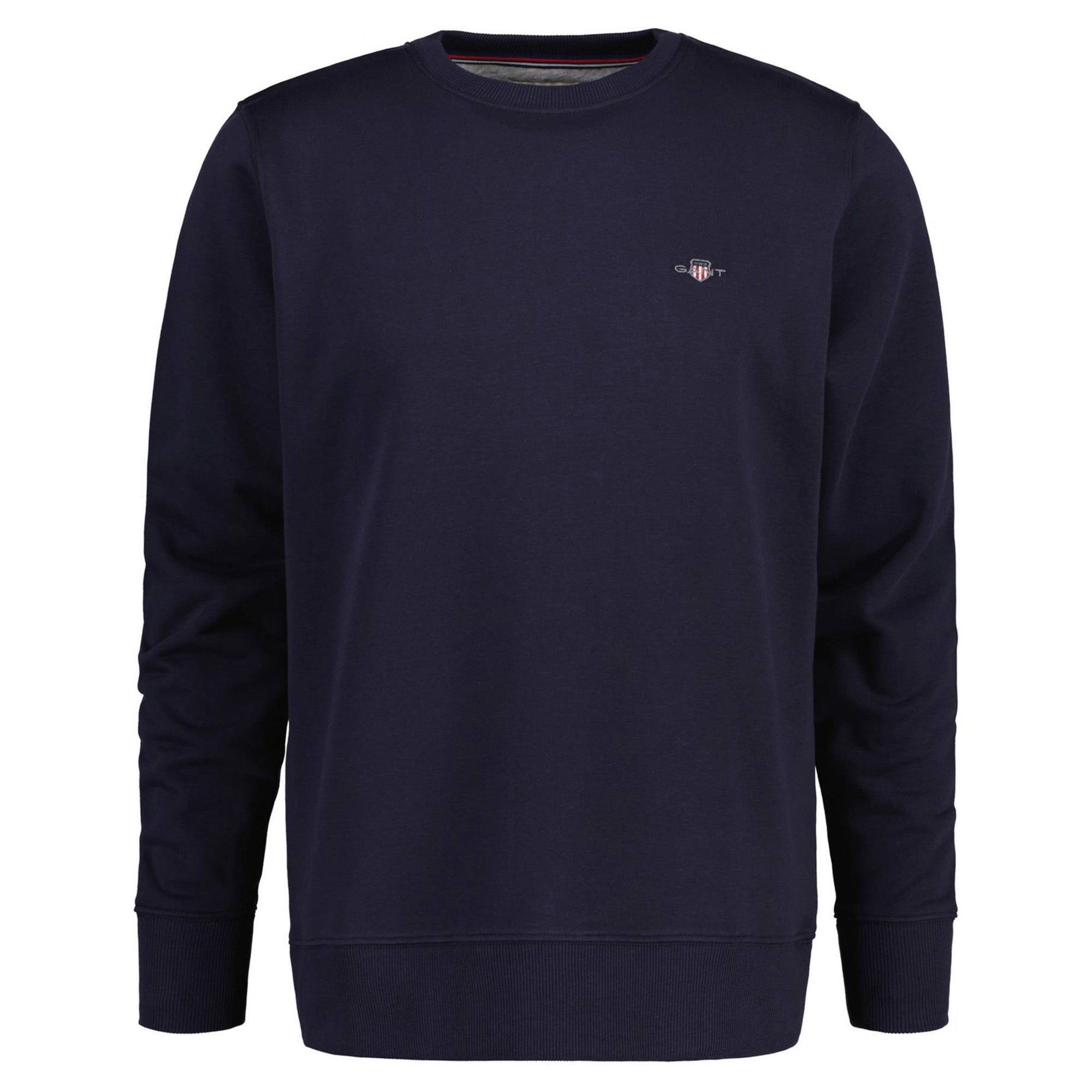 GANT Herren Sweatshirt - REGULAR SHIELD C-NECK SWEAT, Rundhals, Baumwoll-Mix