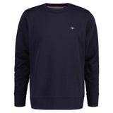 GANT Herren Sweatshirt - REGULAR SHIELD C-NECK SWEAT, Rundhals, Baumwoll-Mix