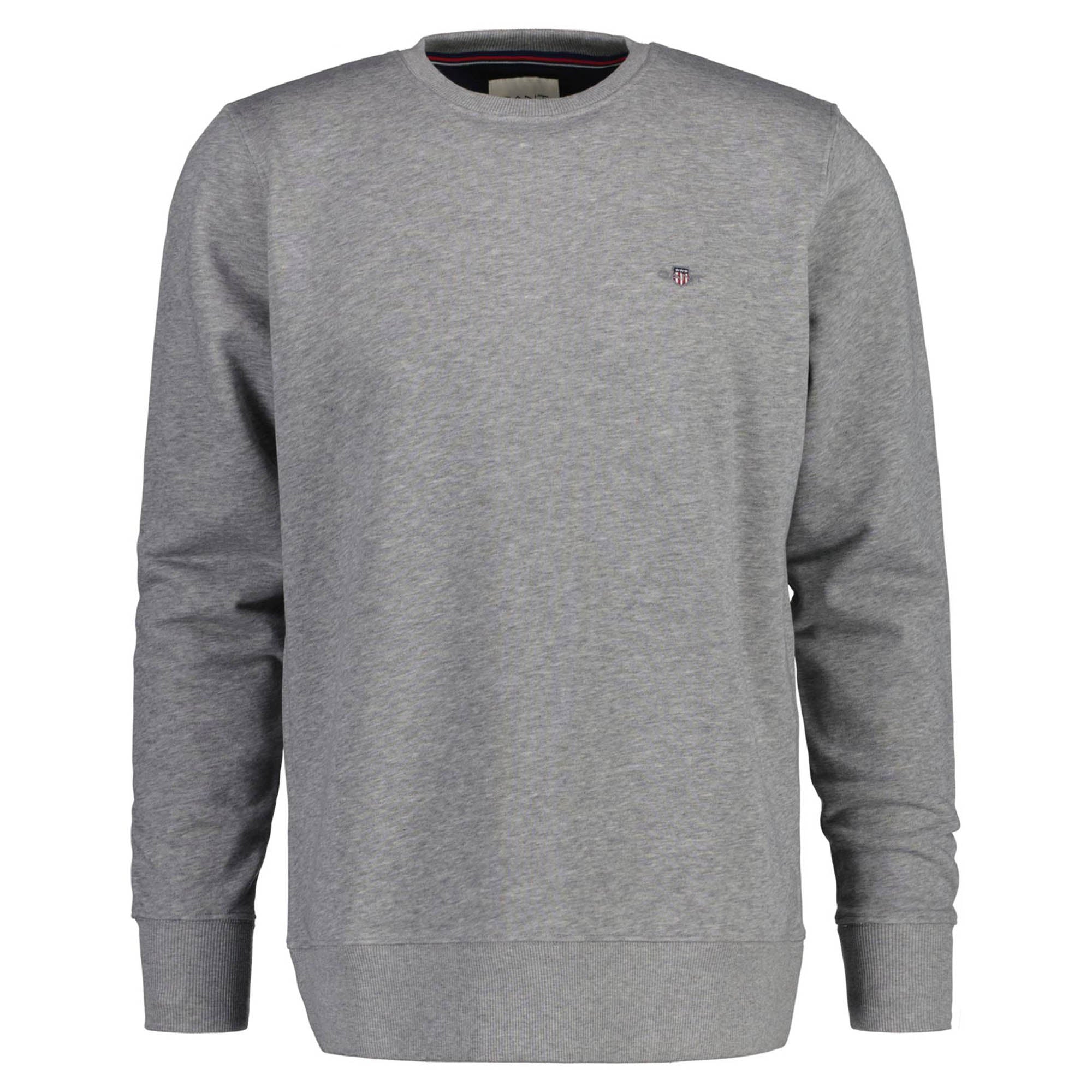 GANT Herren Sweatshirt - REGULAR SHIELD C-NECK SWEAT, Rundhals, Baumwoll-Mix