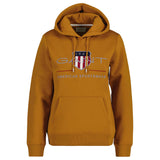 GANT Damen Sweatshirt - REGULAR ARCHIVE SHIELD HOODIE, Kapuzen-Pullover, Logo