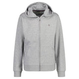 GANT Kinder Sweatjacke - SHIELD FULL ZIP HOODIE, Kapuze, Reißverschluss, Baumwolle