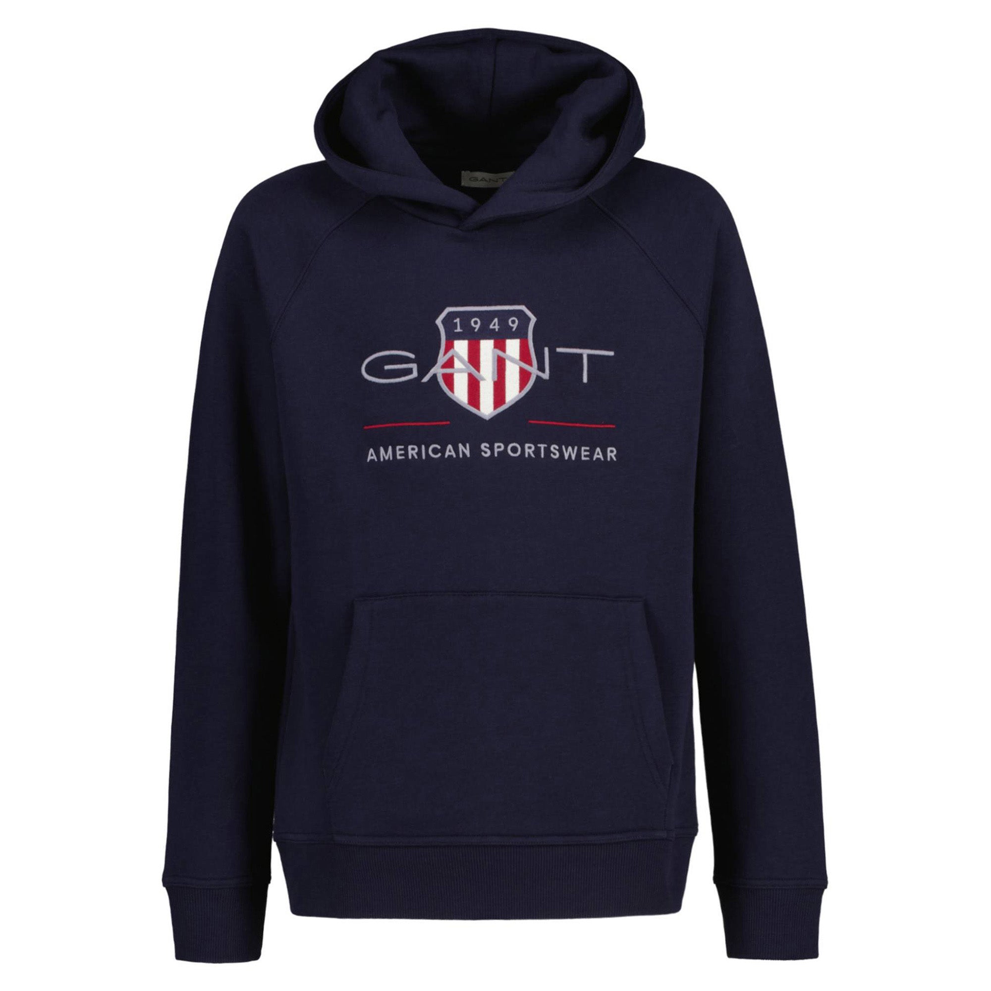 GANT Kinder Sweatshirt - ARCHIVE SHIELD HOODIE, Kapuzen-Pullover, Logo, uni