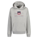 GANT Kinder Sweatshirt - ARCHIVE SHIELD HOODIE, Kapuzen-Pullover, Logo, uni