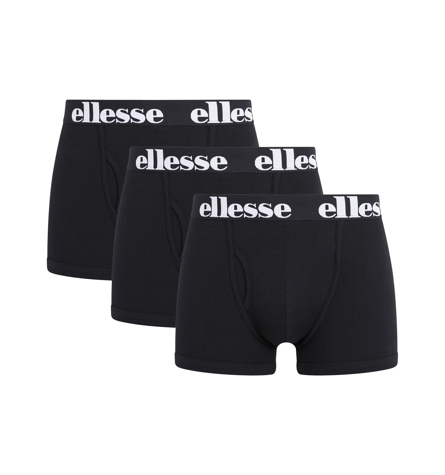 ellesse Men's Boxer Shorts HALI, 3-pack - Fashion Trunks, Logo, Cotton Stretch