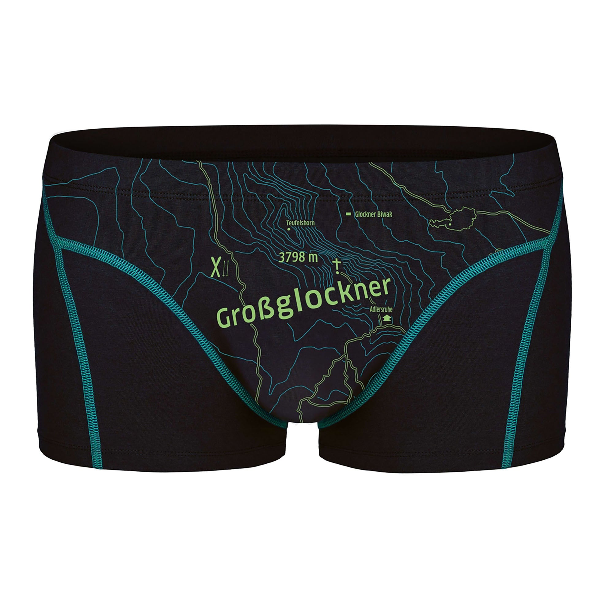 EIN SCHÖNER FLECK ERDE Herren Boxershorts - Shorts, Print, Bio-Baumwolle