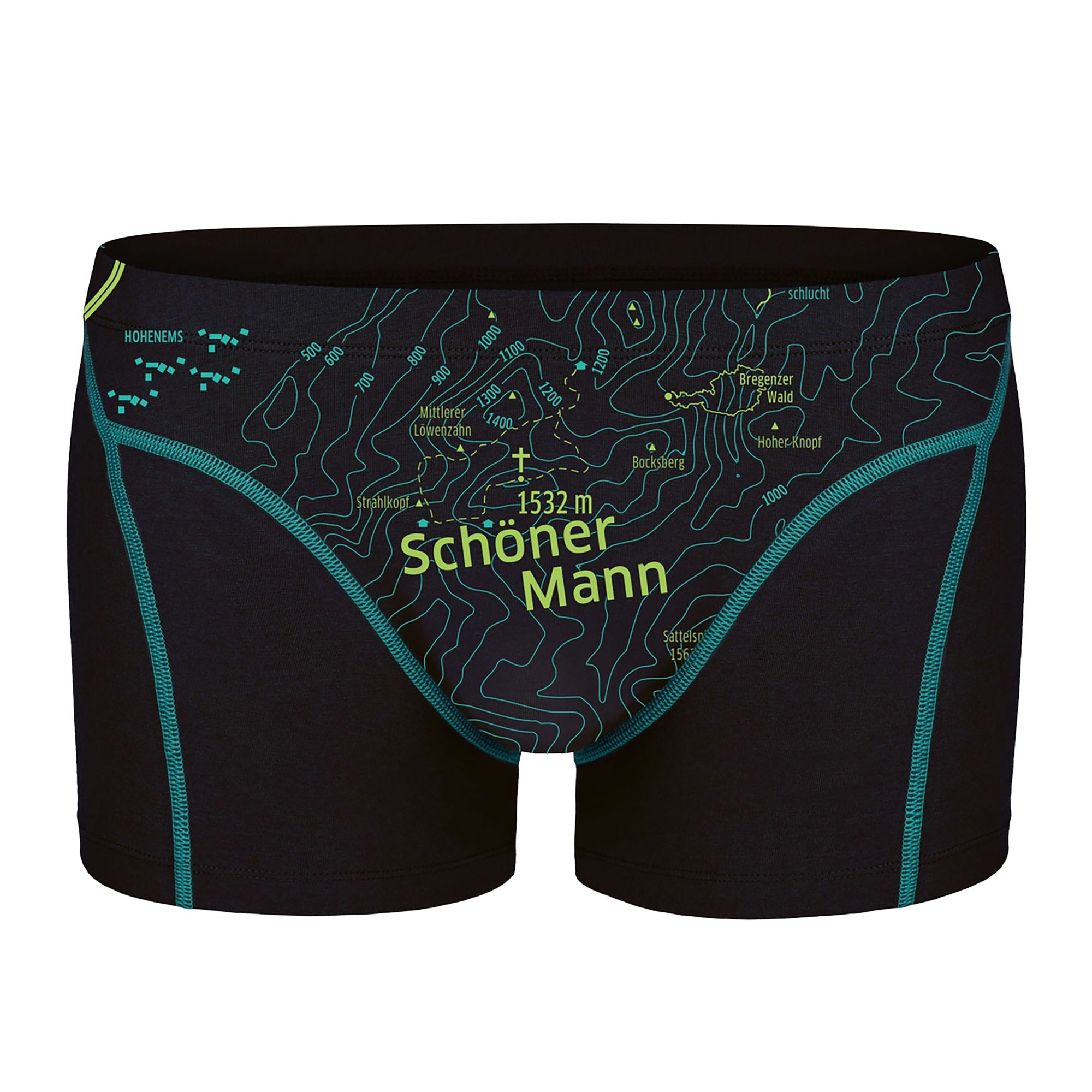 EIN SCHÖNER FLECK ERDE Men's Boxer Shorts - Print, Organic Cotton