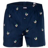 Happy Shorts Herren Webboxershorts - American Style, Baumwolle, gemustert