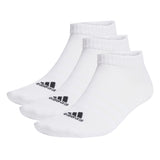 adidas Unisex Sneakersocken, 3er Pack - Thin and Light Sportswear Low Cut Socks, Logo, einfarbig