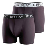 REPLAY Herren Boxer Shorts, 2er Pack - Trunks, Cotton Stretch