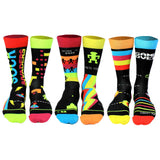 United Oddsocks Herren Socken, 6 Socken Pack - Strumpf, Mottomotive