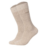JOOP! Unisex Socks, pack of 2 - Premium Essential Organic Cotton Socks, logo, single color